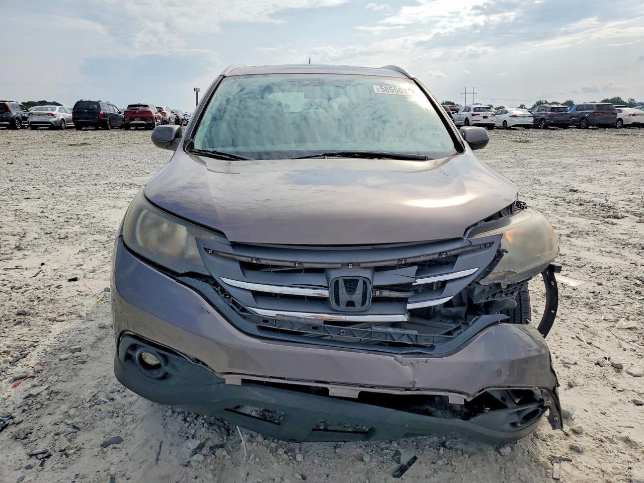 2014 Honda Cr-v Exl Gray vin: 2HKRM3H76EH515061