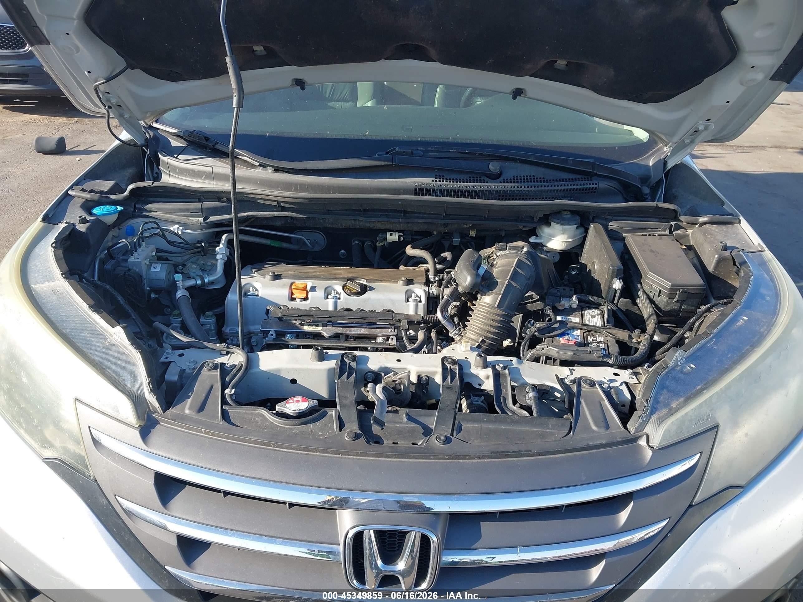 2014 Honda Cr-v Ex-l Silver vin: 2HKRM3H76EH519952