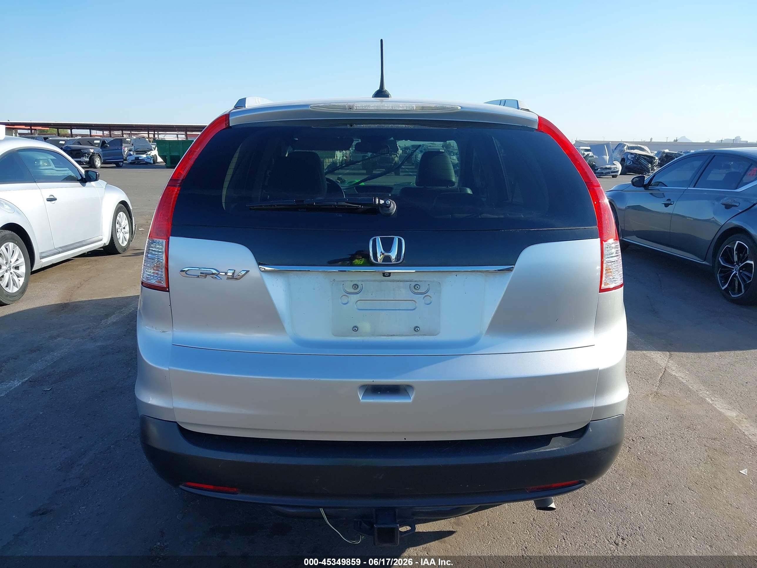 2014 Honda Cr-v Ex-l Silver vin: 2HKRM3H76EH519952