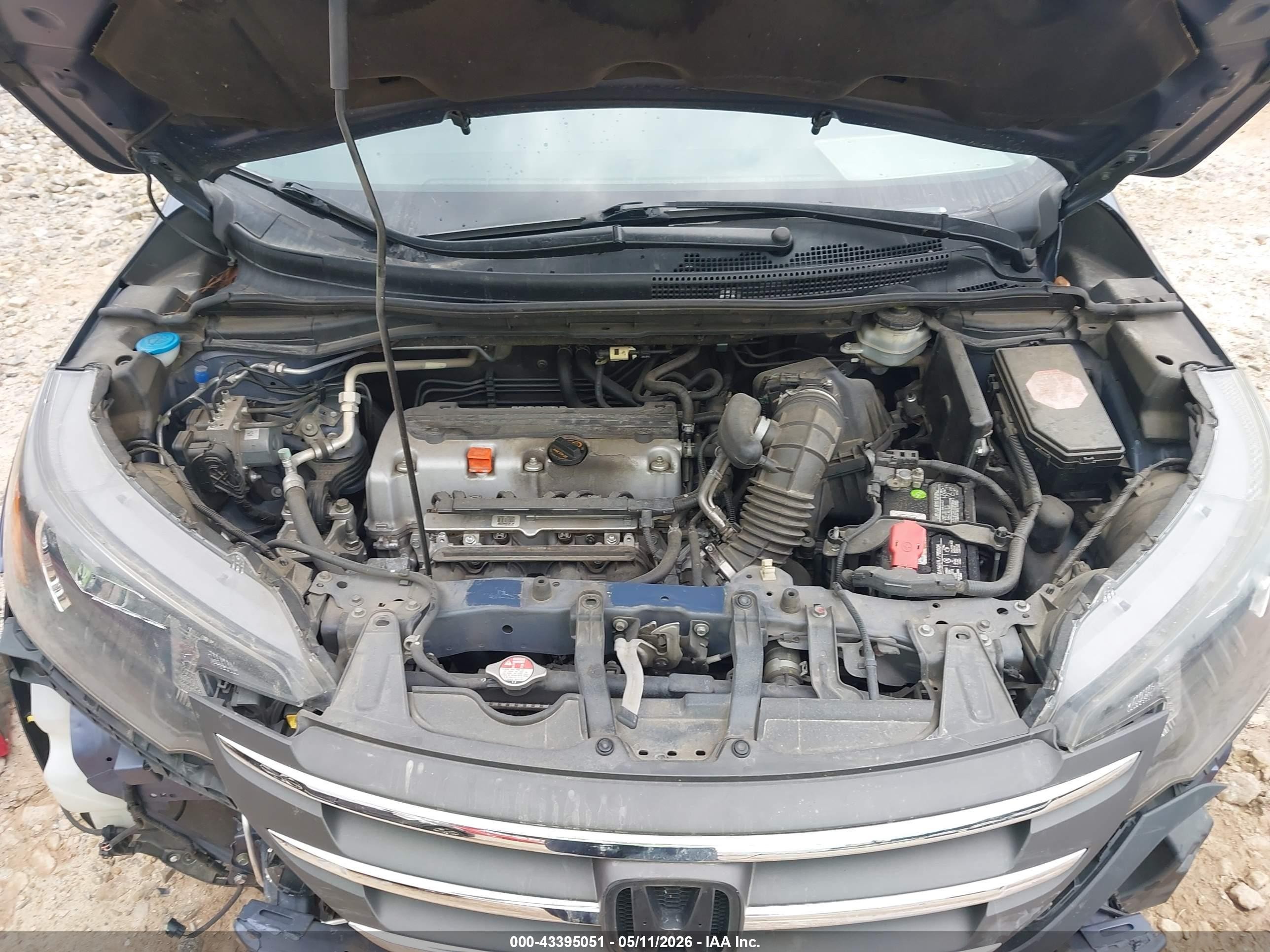 2014 Honda Cr-v Ex-l Синий vin: 2HKRM3H76EH528392