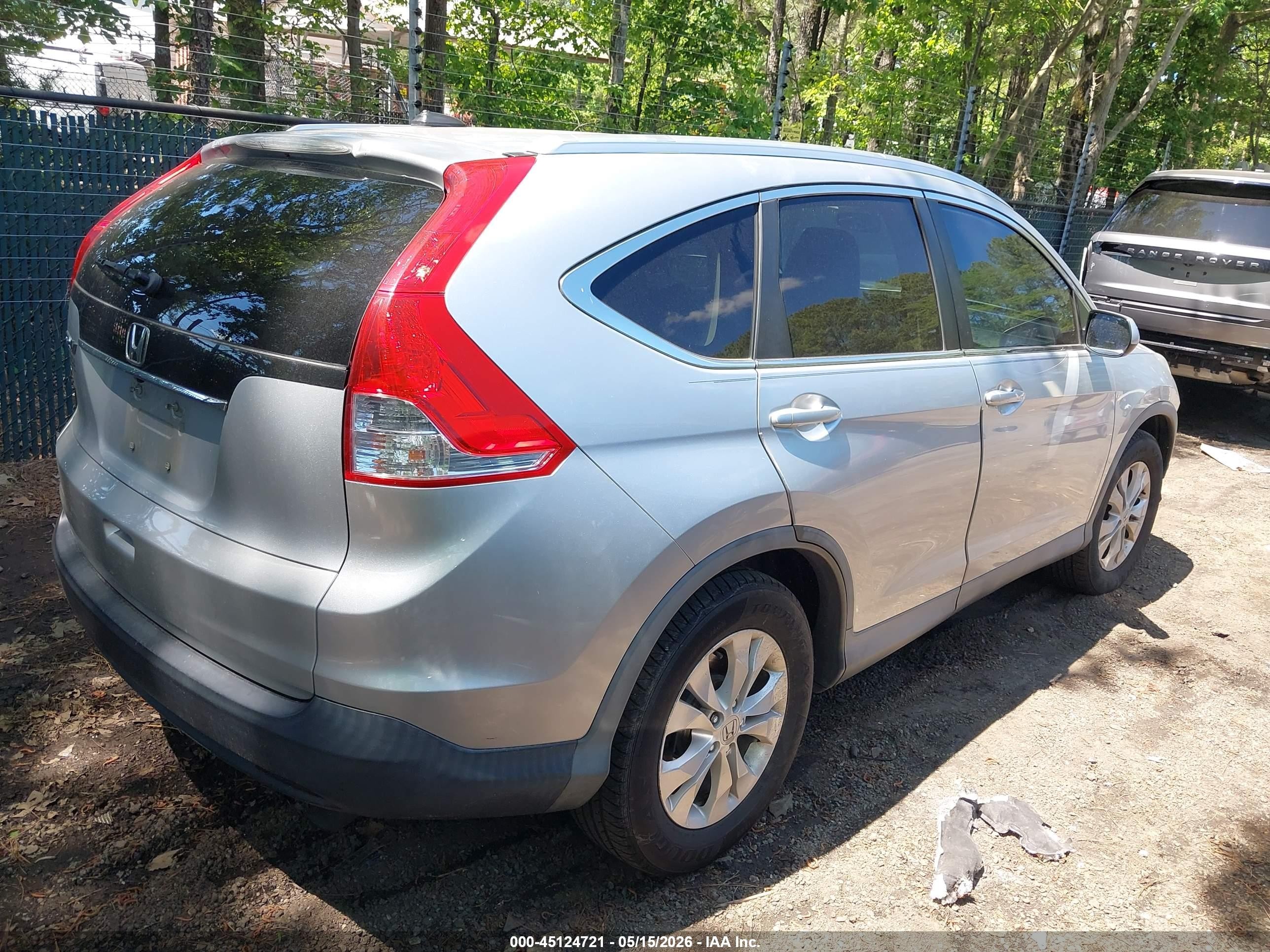 2014 Honda Cr-v Ex-l Серебряный vin: 2HKRM3H76EH541658