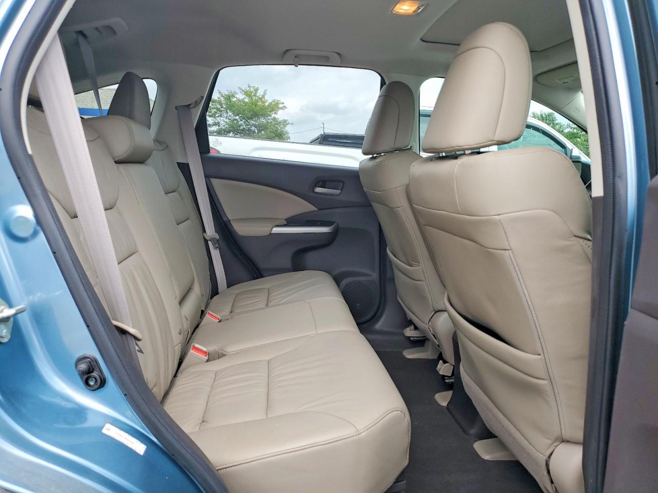 2014 Honda Cr-v Exl Turquoise vin: 2HKRM3H76EH543183