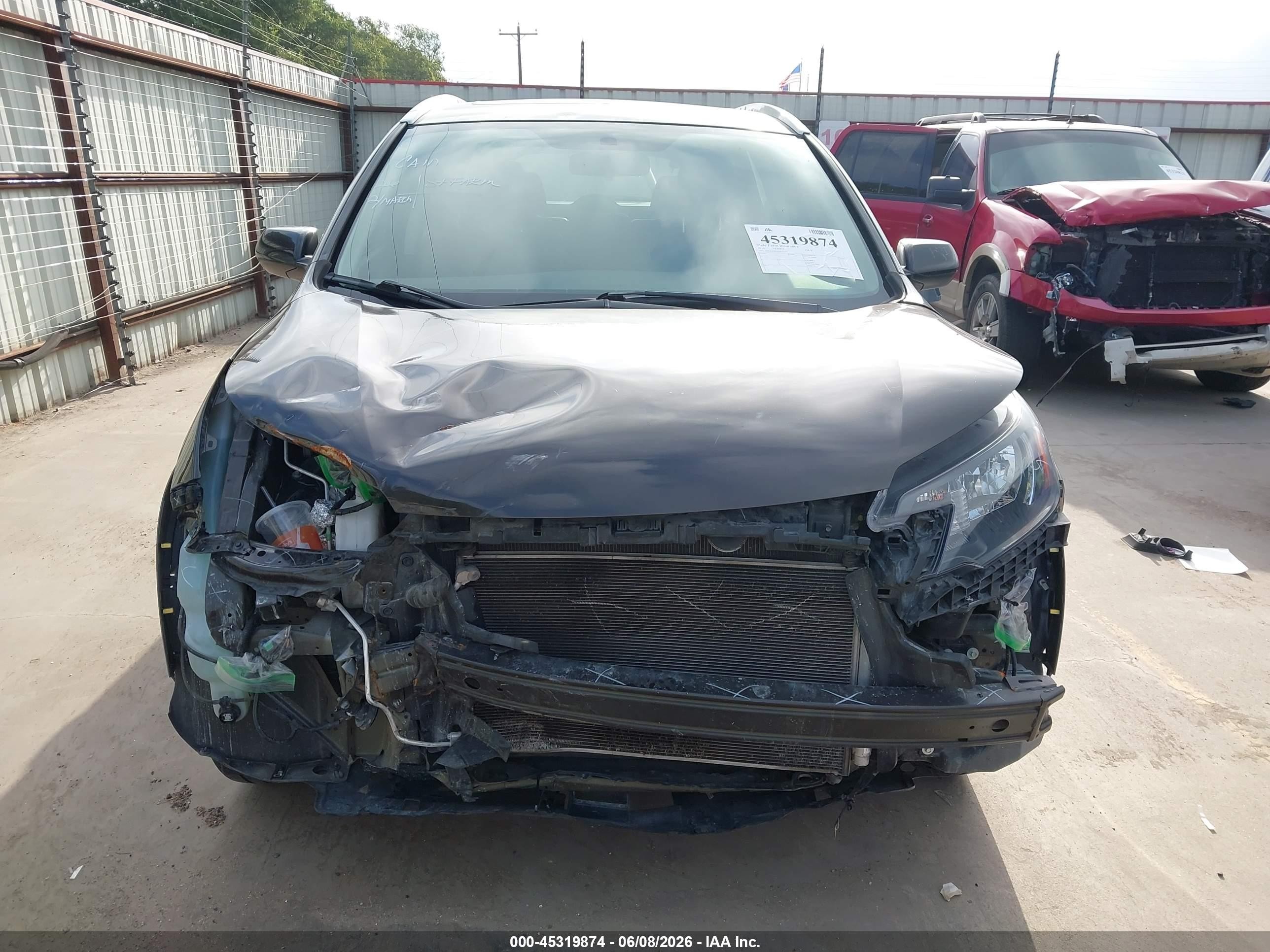 2014 Honda Cr-v Ex-l Brown vin: 2HKRM3H76EH553227