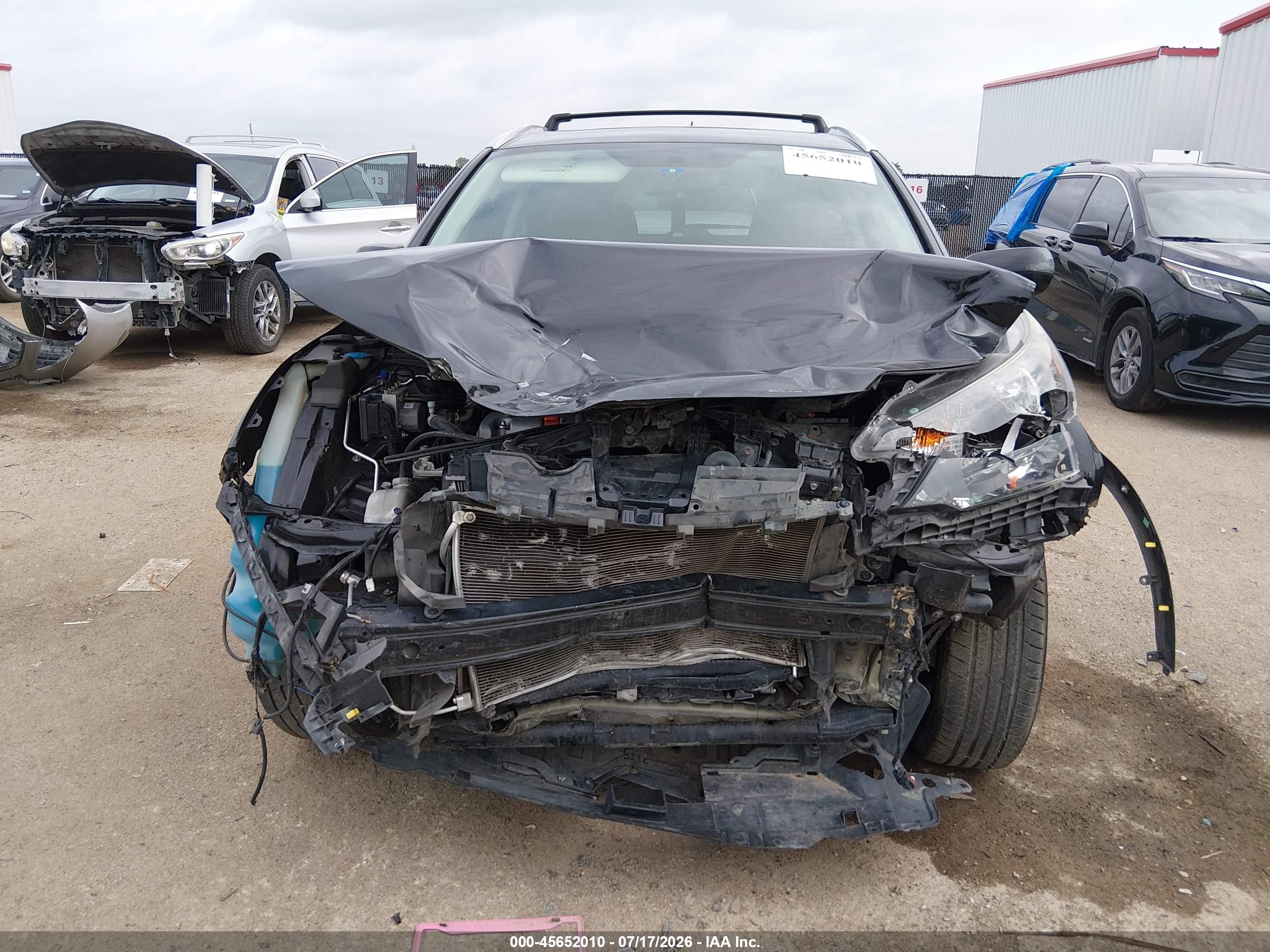 2014 Honda Cr-v Ex-l Black vin: 2HKRM3H76EH563806