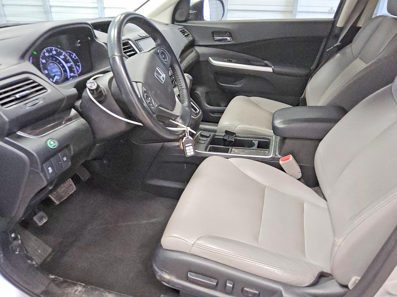 2015 Honda Cr-v Exl Silver vin: 2HKRM3H76FH500884