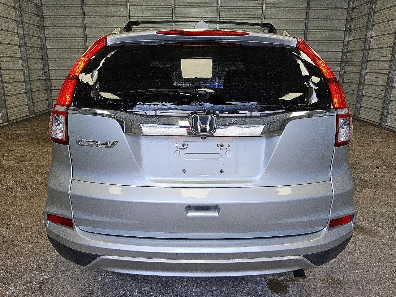 2015 Honda Cr-v Exl Silver vin: 2HKRM3H76FH500884
