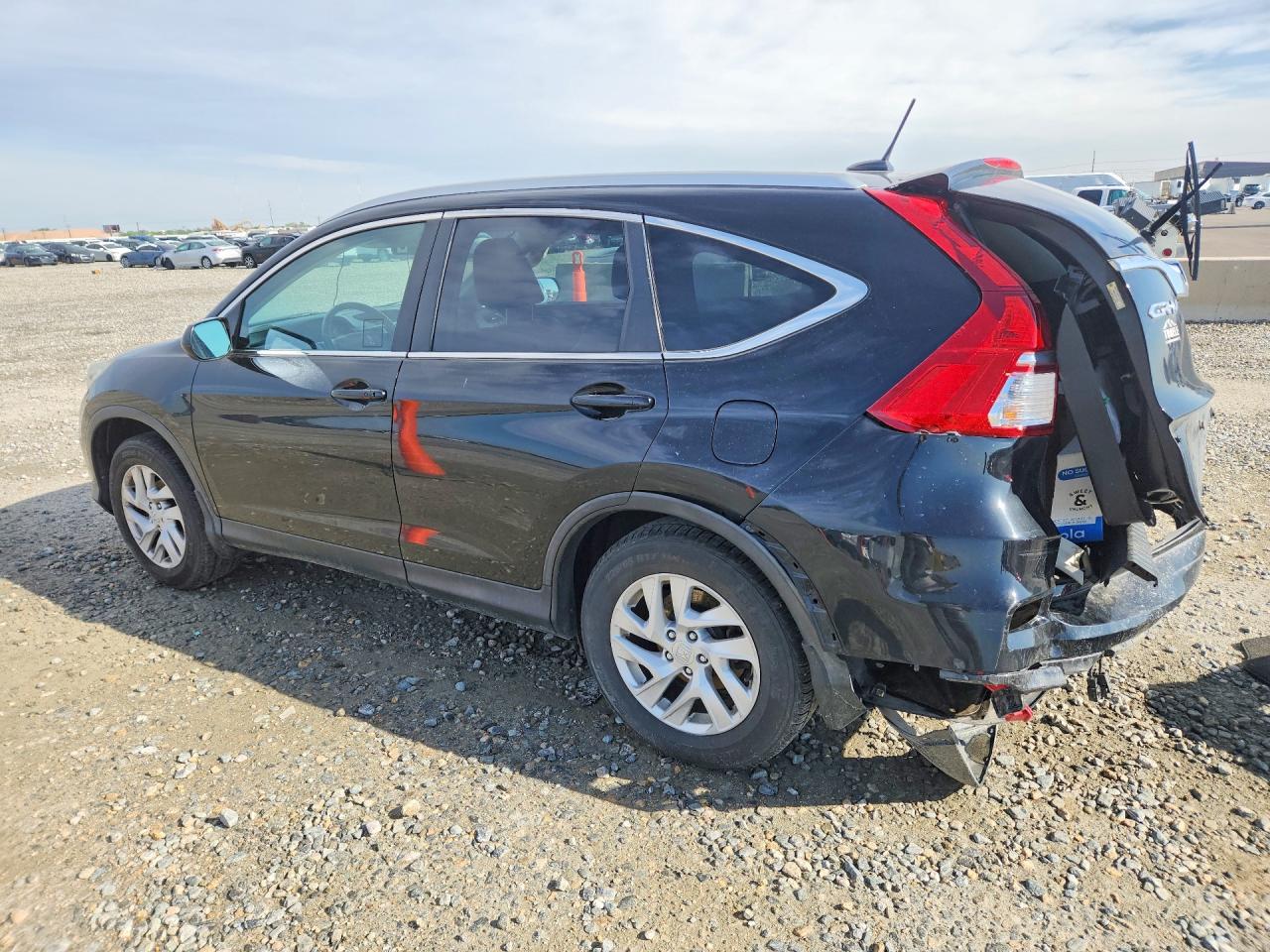 2015 Honda Cr-v Exl Black vin: 2HKRM3H76FH512663
