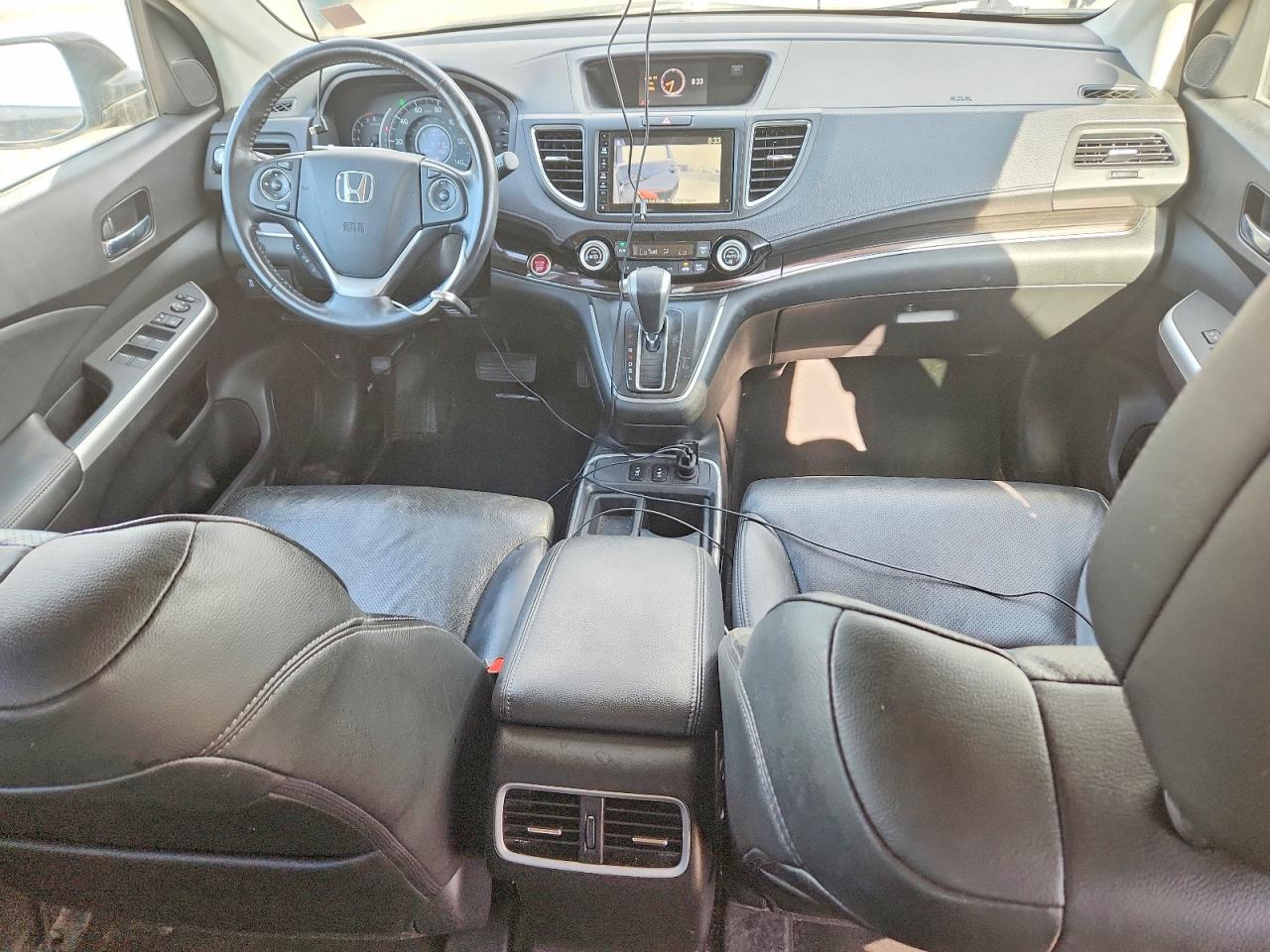 2015 Honda Cr-v Exl Black vin: 2HKRM3H76FH512663