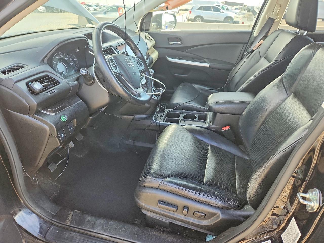 2015 Honda Cr-v Exl Black vin: 2HKRM3H76FH512663