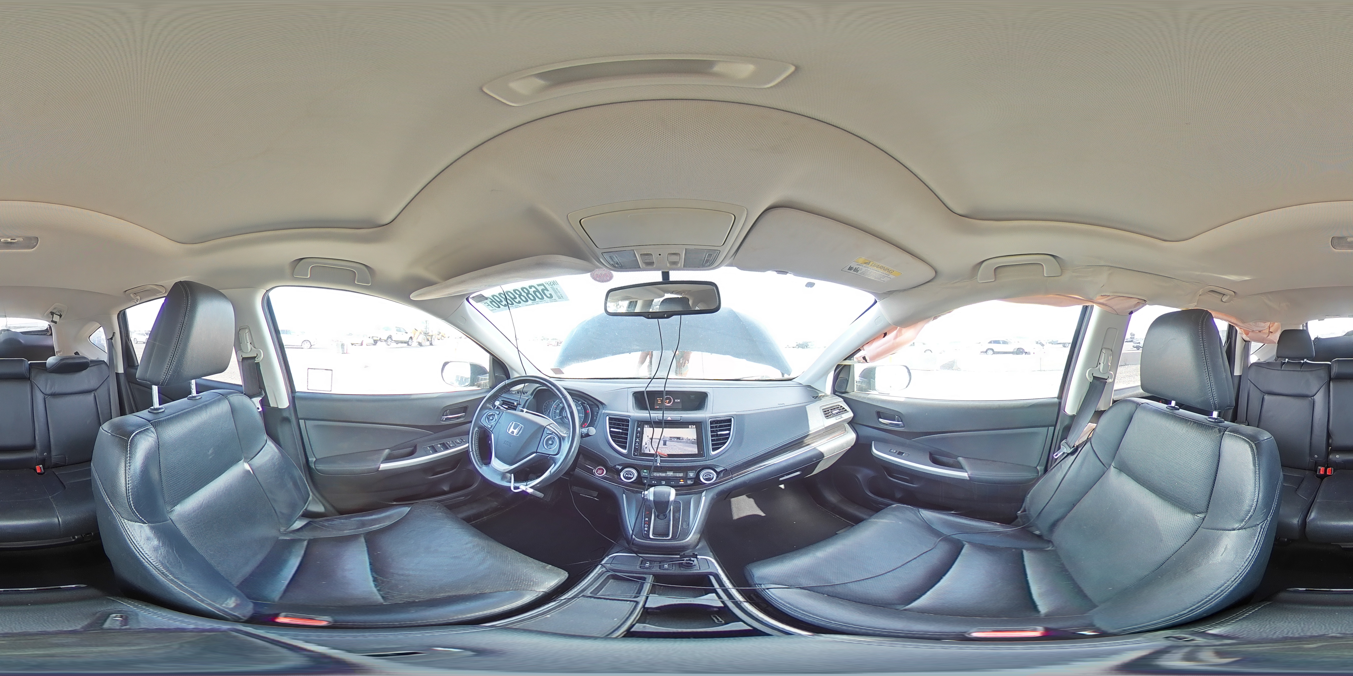 2015 Honda Cr-v Exl Black vin: 2HKRM3H76FH512663