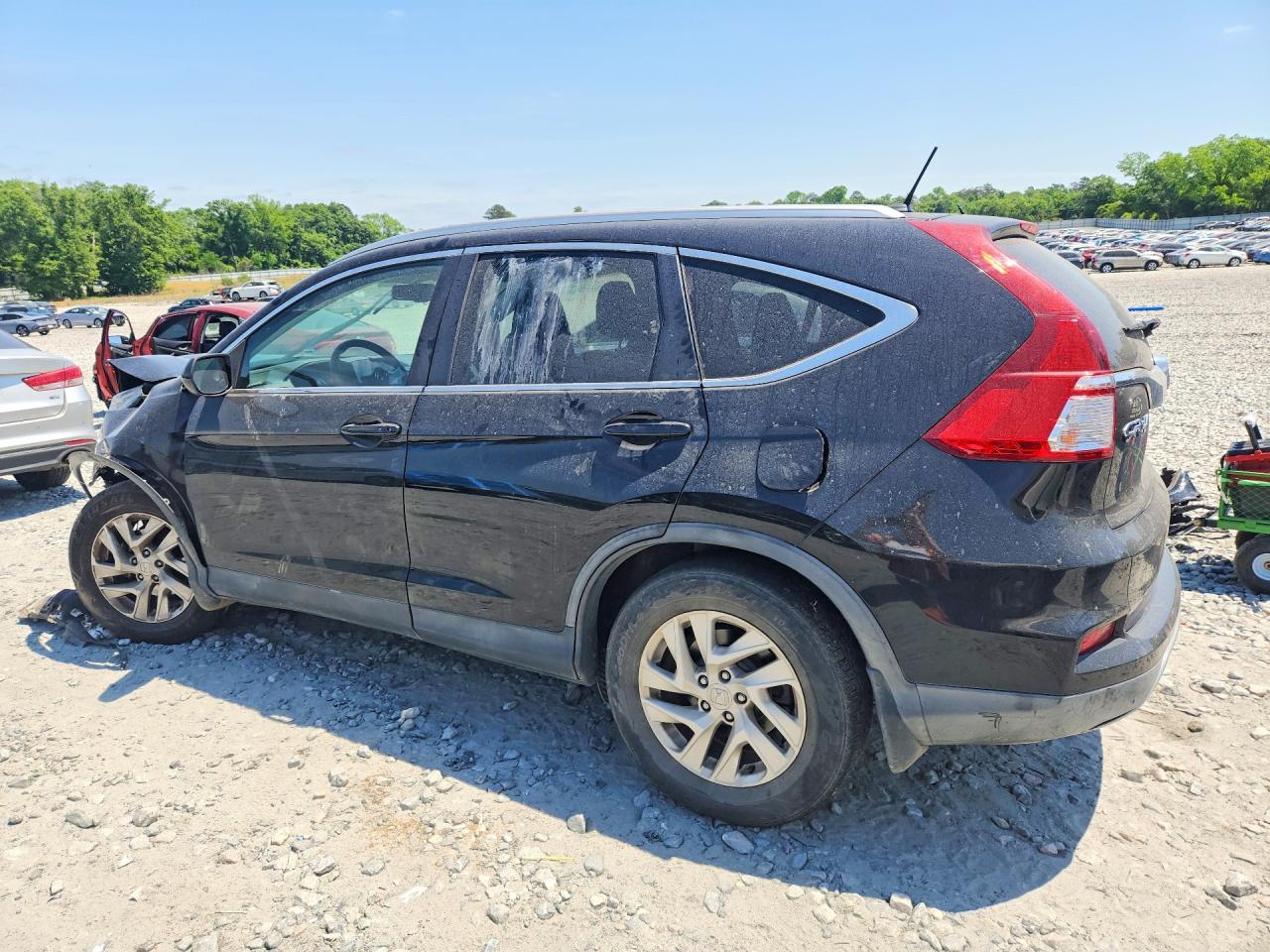 2015 Honda Cr-v Exl Black vin: 2HKRM3H76FH512694