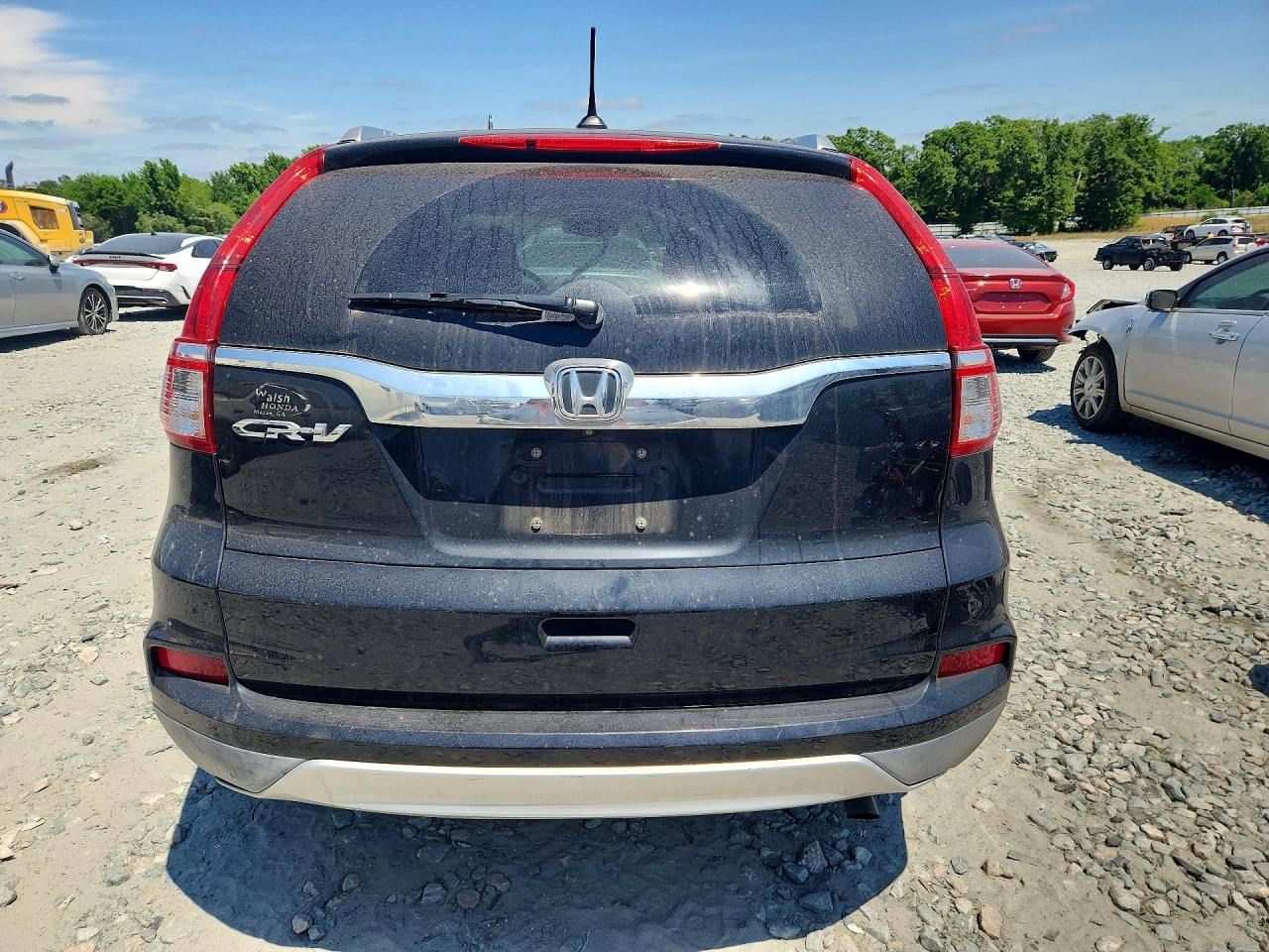 2015 Honda Cr-v Exl Black vin: 2HKRM3H76FH512694