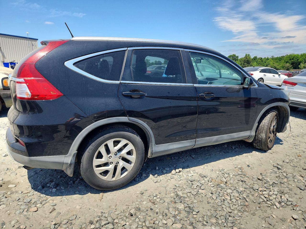 2015 Honda Cr-v Exl Black vin: 2HKRM3H76FH512694