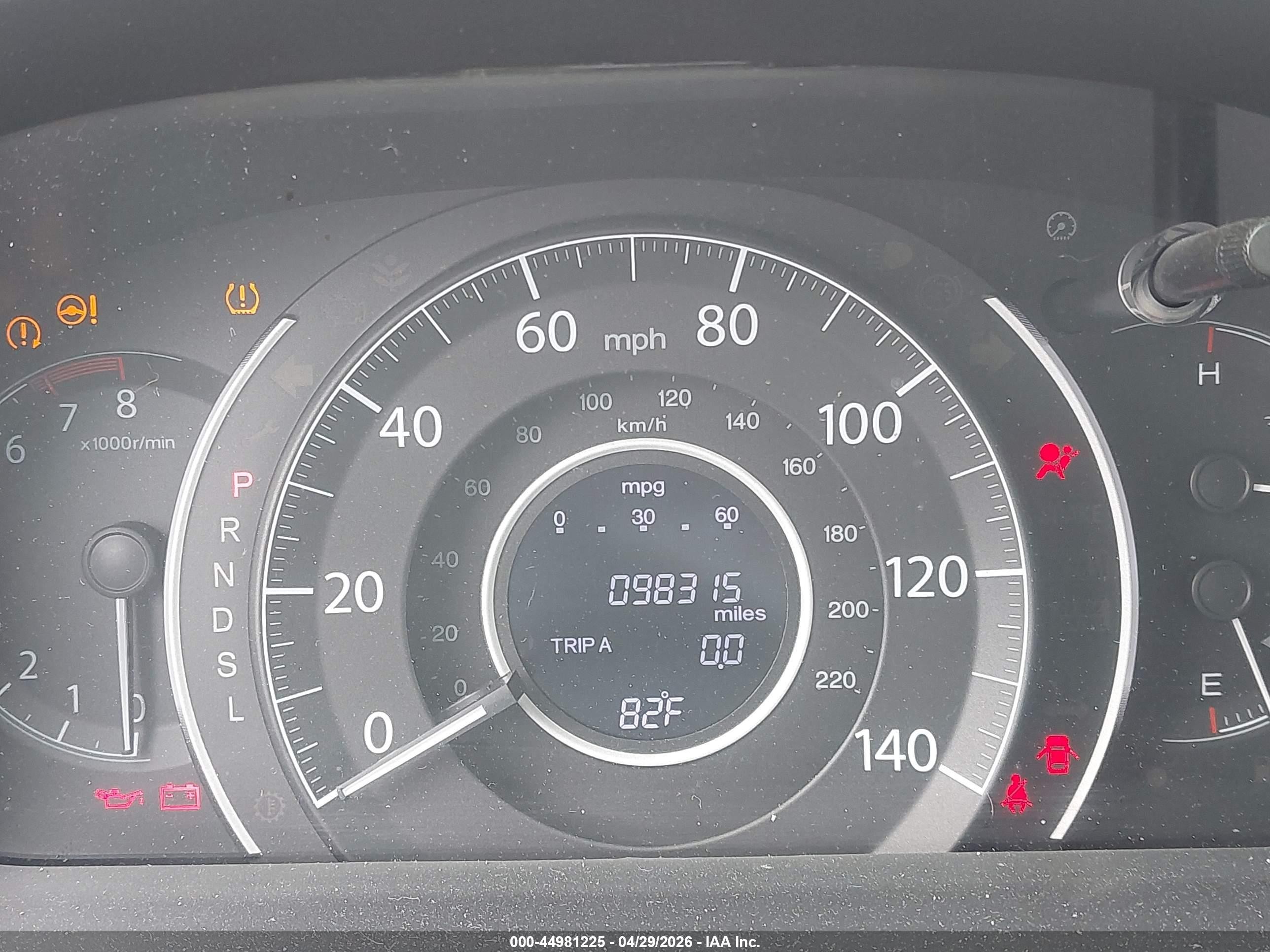 2015 Honda Cr-v Ex-l Brown vin: 2HKRM3H76FH529317