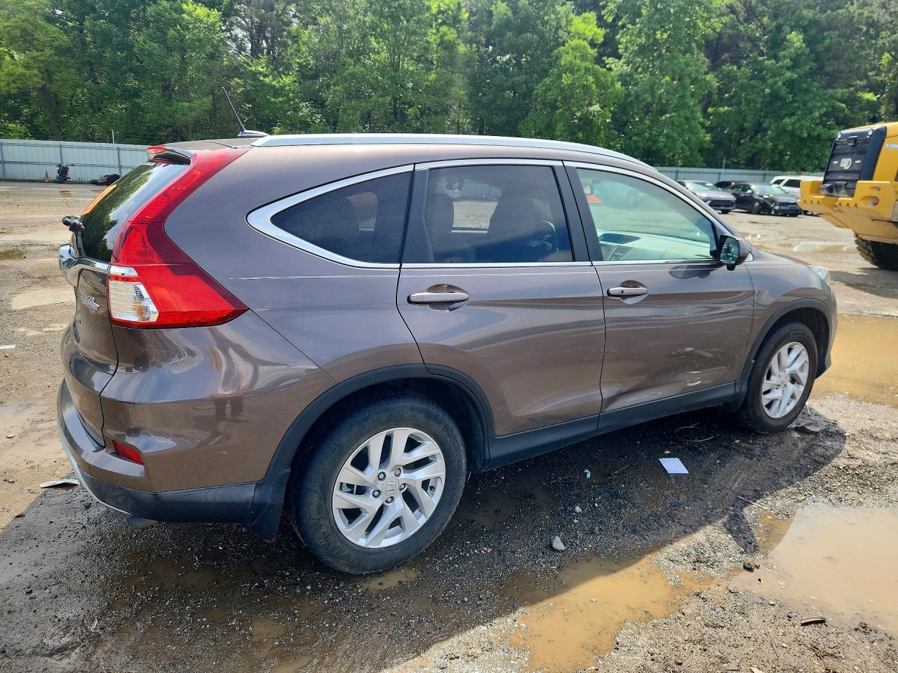 2015 Honda Cr-v Exl Серый vin: 2HKRM3H76FH539197