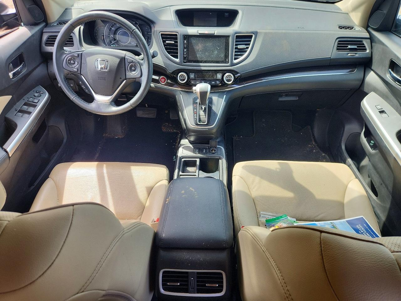 2015 Honda Cr-v Exl Серый vin: 2HKRM3H76FH539197