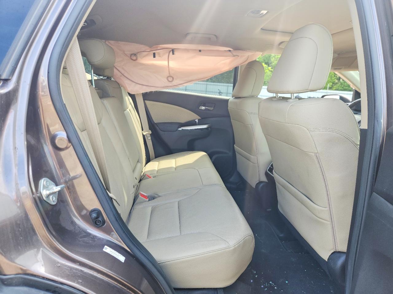 2015 Honda Cr-v Exl Серый vin: 2HKRM3H76FH539197