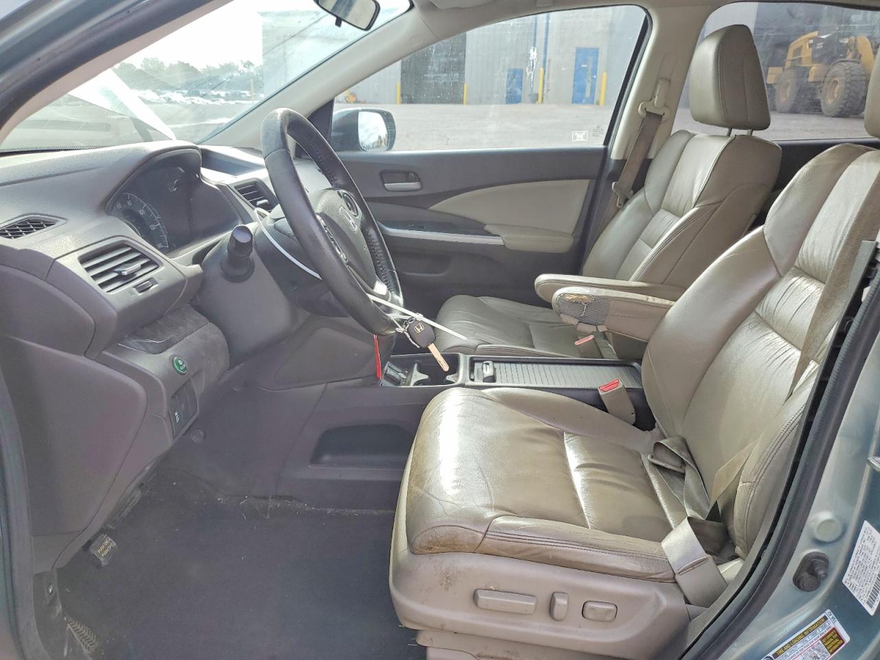 2012 Honda Cr-v Exl Teal vin: 2HKRM3H77CH510559