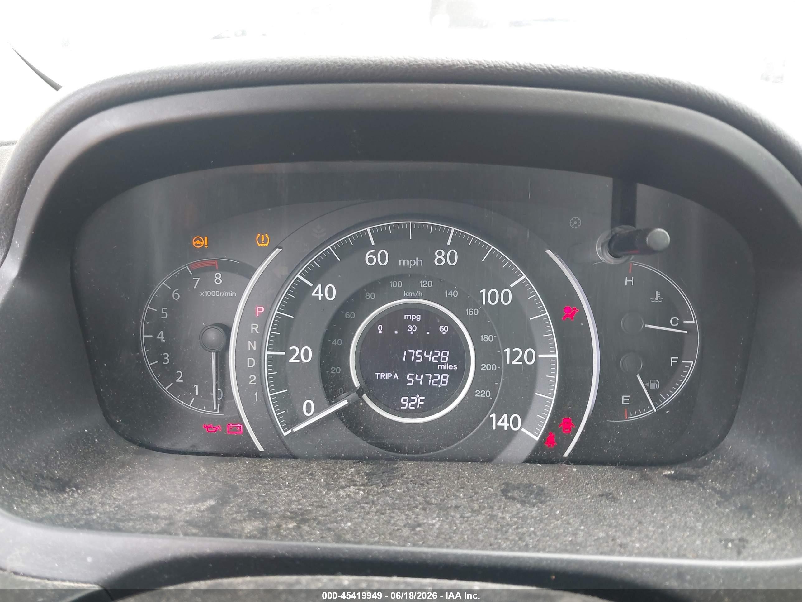 2013 Honda Cr-v Ex-l Gray vin: 2HKRM3H77DH501006