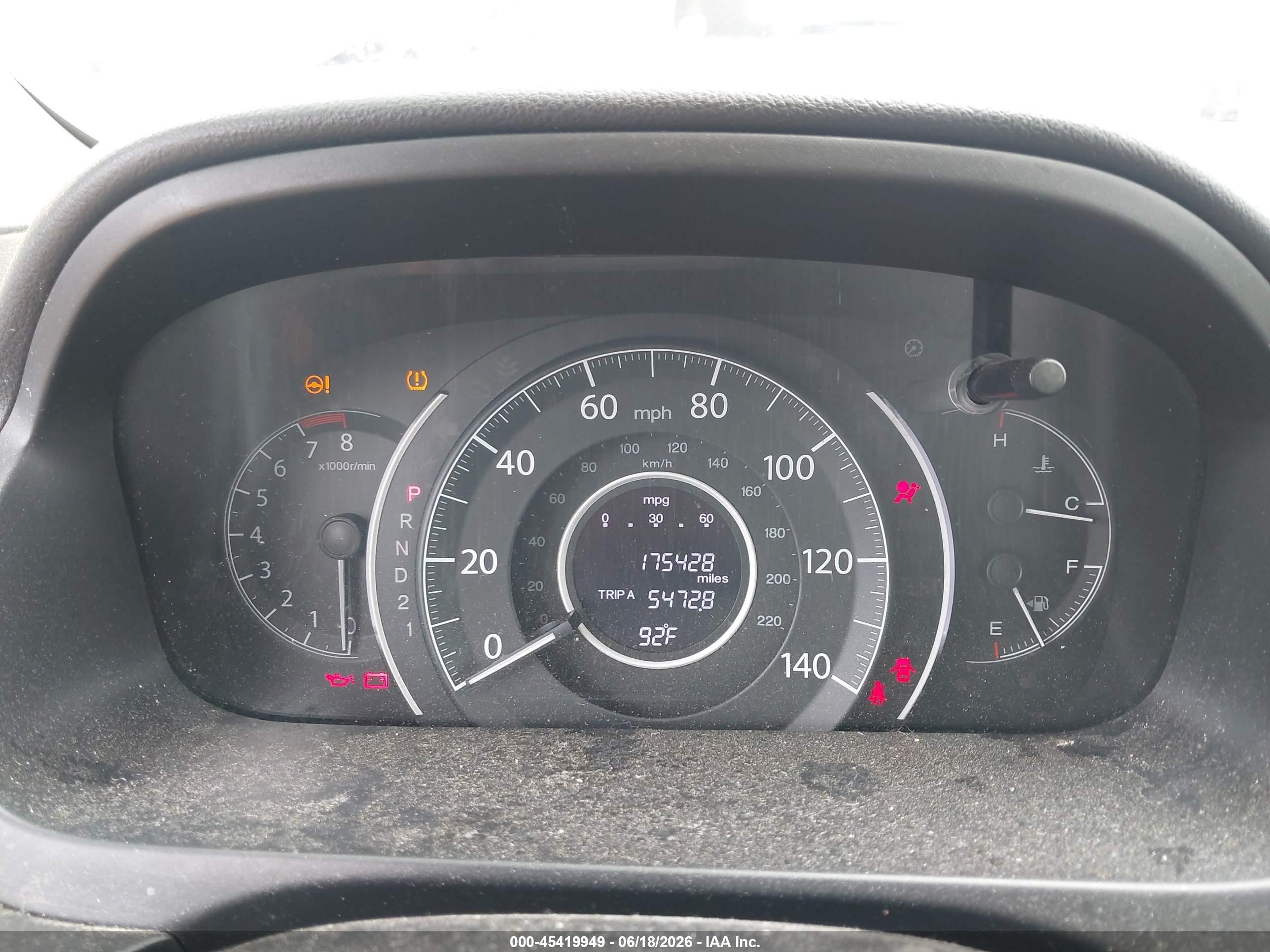 2013 Honda Cr-v Ex-l Gray vin: 2HKRM3H77DH501006