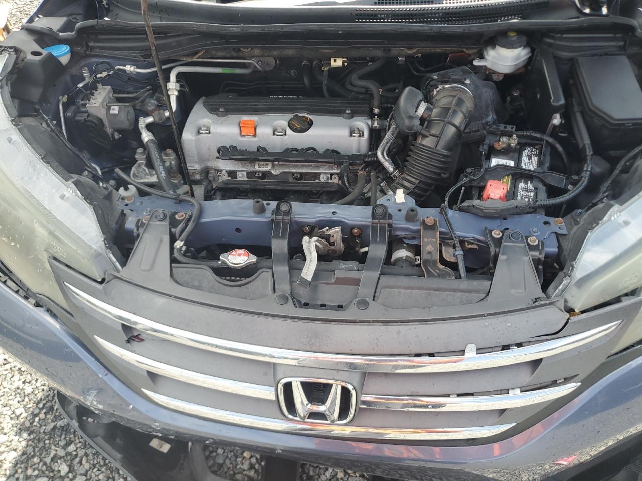 2013 Honda Cr-v Exl Blue vin: 2HKRM3H77DH519389