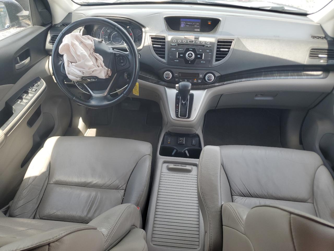 2013 Honda Cr-v Exl Blue vin: 2HKRM3H77DH519389