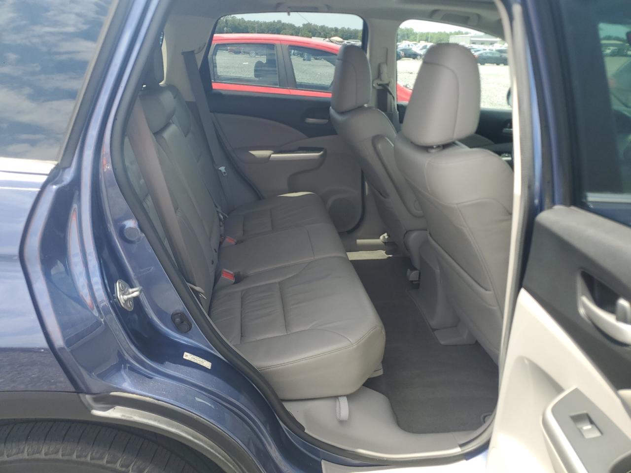 2013 Honda Cr-v Exl Blue vin: 2HKRM3H77DH519389