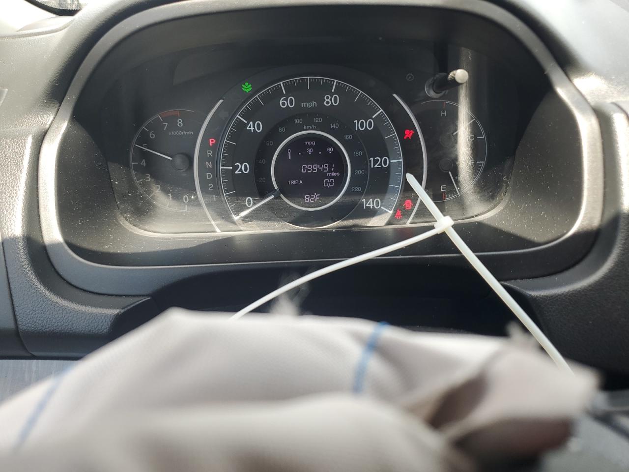 2013 Honda Cr-v Exl Blue vin: 2HKRM3H77DH519389