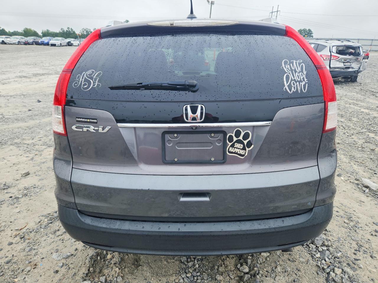2013 Honda Cr-v Exl Gray vin: 2HKRM3H77DH521692
