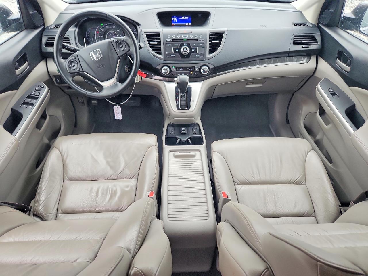 2013 Honda Cr-v Exl Gray vin: 2HKRM3H77DH521692