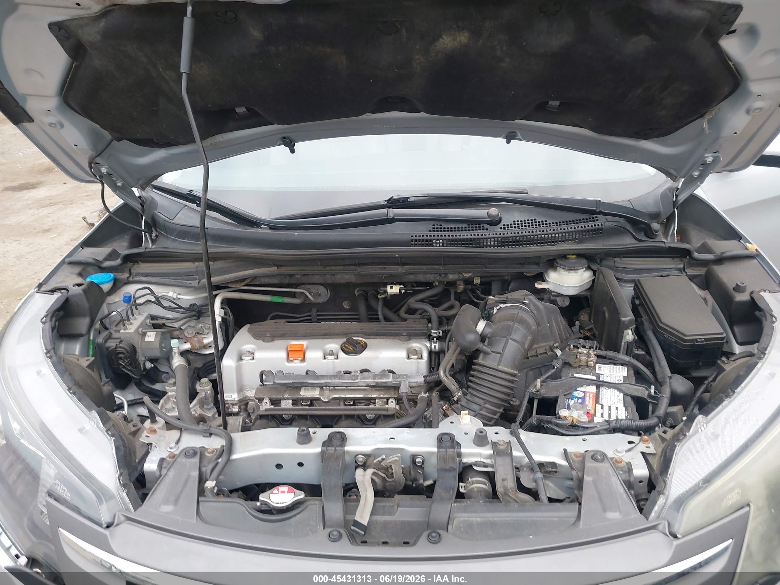 2013 Honda Cr-v Ex-l Silver vin: 2HKRM3H77DH522695