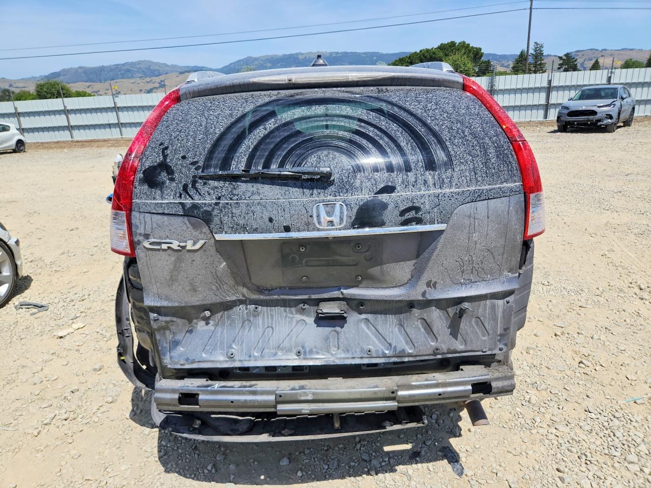 2013 Honda Cr-v Exl Charcoal vin: 2HKRM3H77DH523782