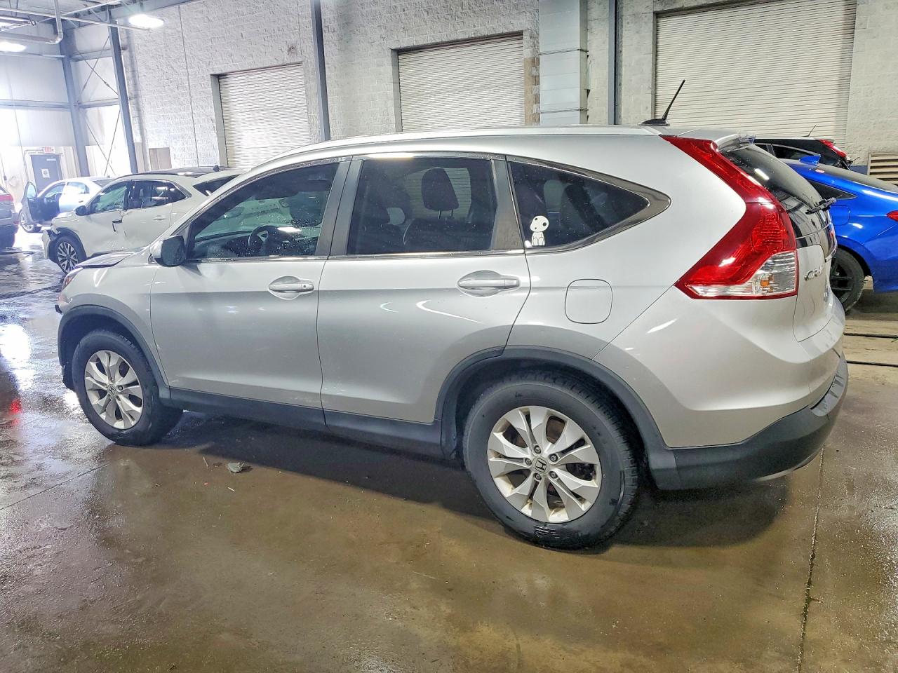 2014 Honda Cr-v Exl Silver vin: 2HKRM3H77EH504523
