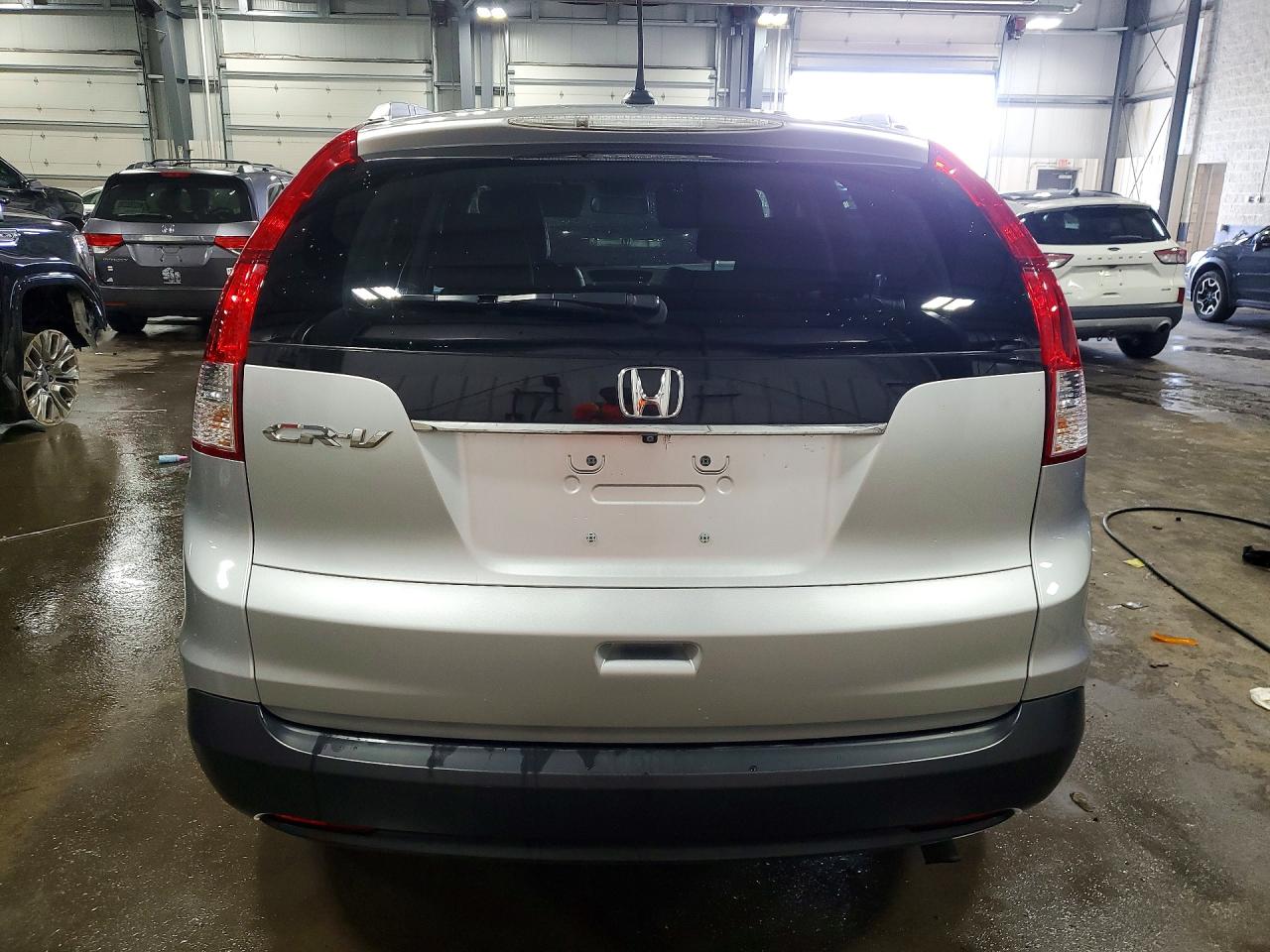 2014 Honda Cr-v Exl Silver vin: 2HKRM3H77EH504523