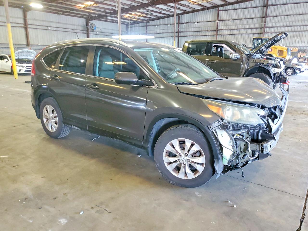 2014 Honda Cr-v Exl Charcoal vin: 2HKRM3H77EH508958