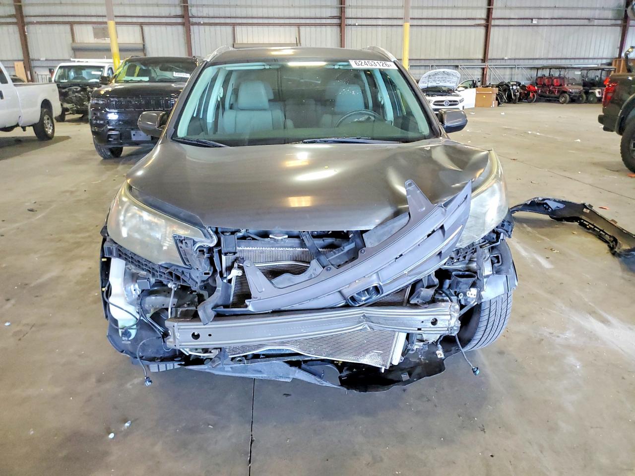 2014 Honda Cr-v Exl Charcoal vin: 2HKRM3H77EH508958