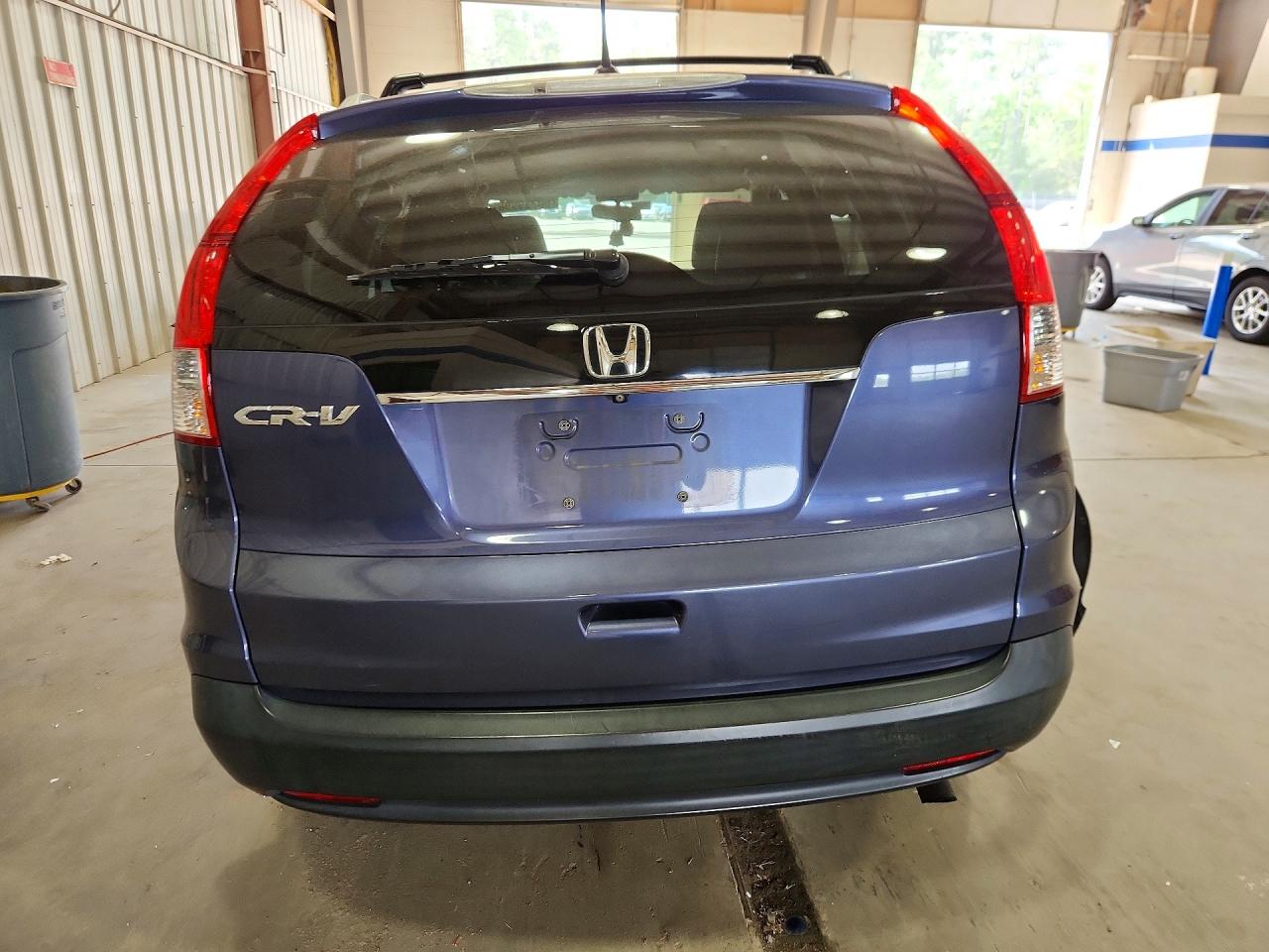 2014 Honda Cr-v Exl Blue vin: 2HKRM3H77EH542284