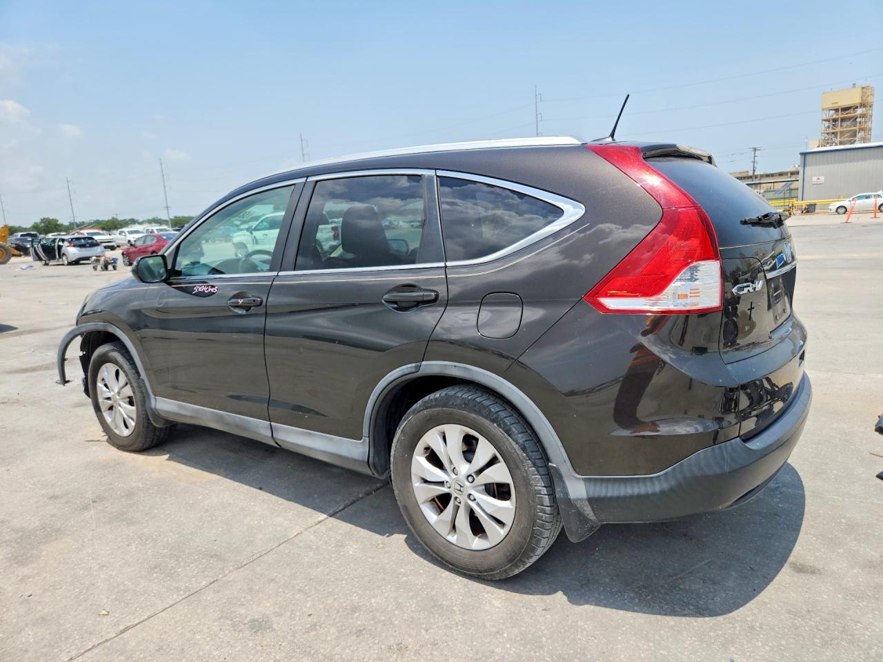 2014 Honda Cr-v Exl Brown vin: 2HKRM3H77EH548554
