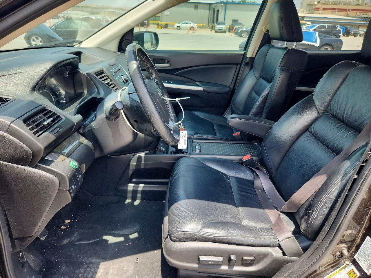 2014 Honda Cr-v Exl Brown vin: 2HKRM3H77EH548554