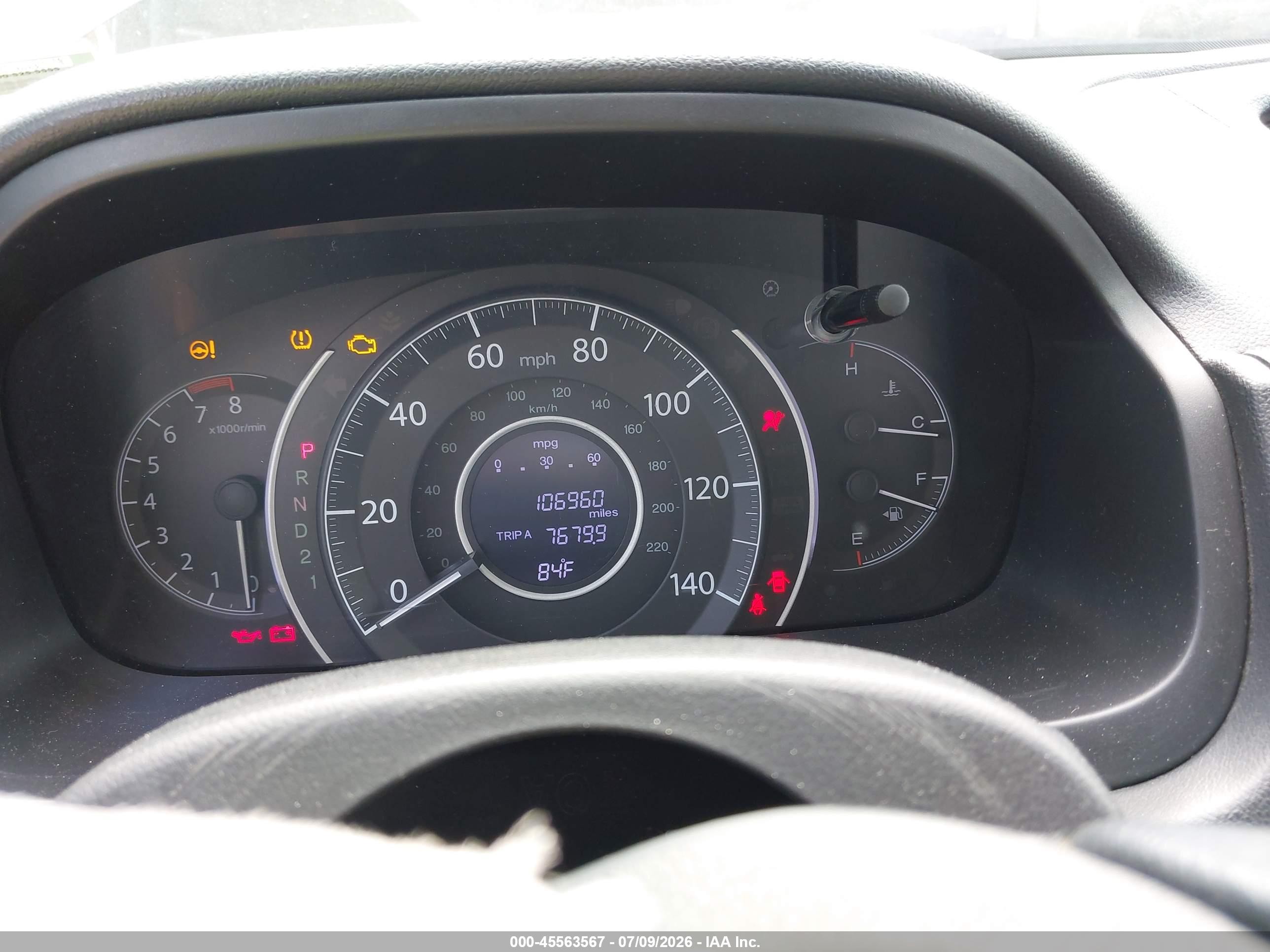 2014 Honda Cr-v Ex-l Blue vin: 2HKRM3H77EH558355