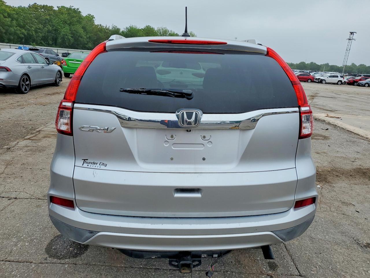 2015 Honda Crv Silver vin: 2HKRM3H77FH505365
