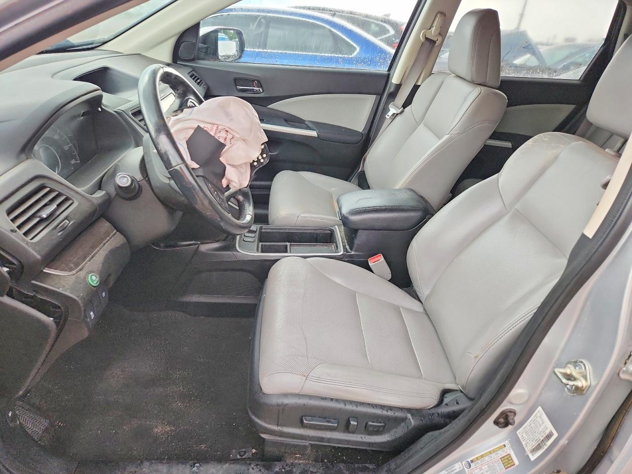 2015 Honda Crv Silver vin: 2HKRM3H77FH505365