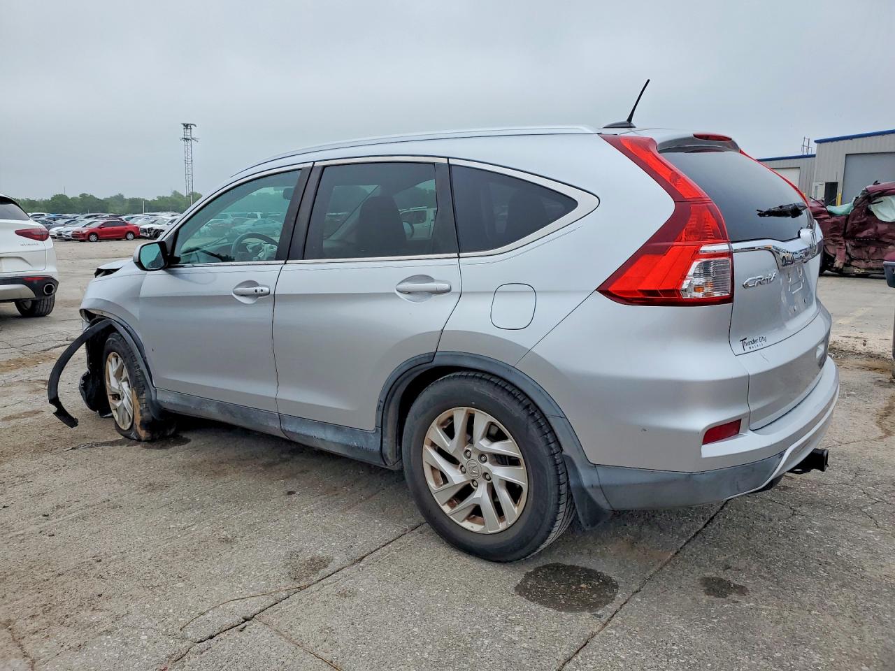 2015 Honda Crv Silver vin: 2HKRM3H77FH505365