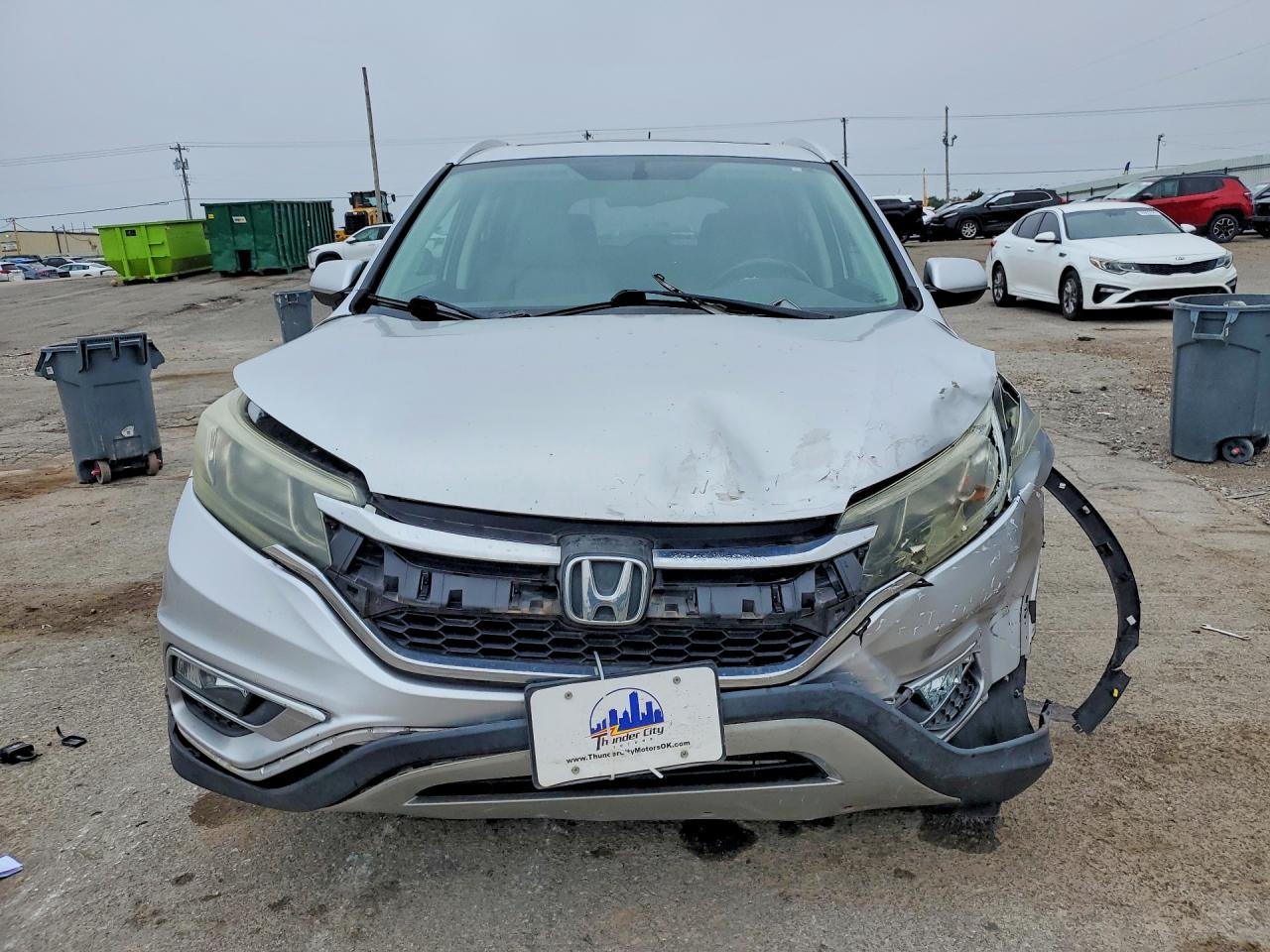 2015 Honda Crv Silver vin: 2HKRM3H77FH505365