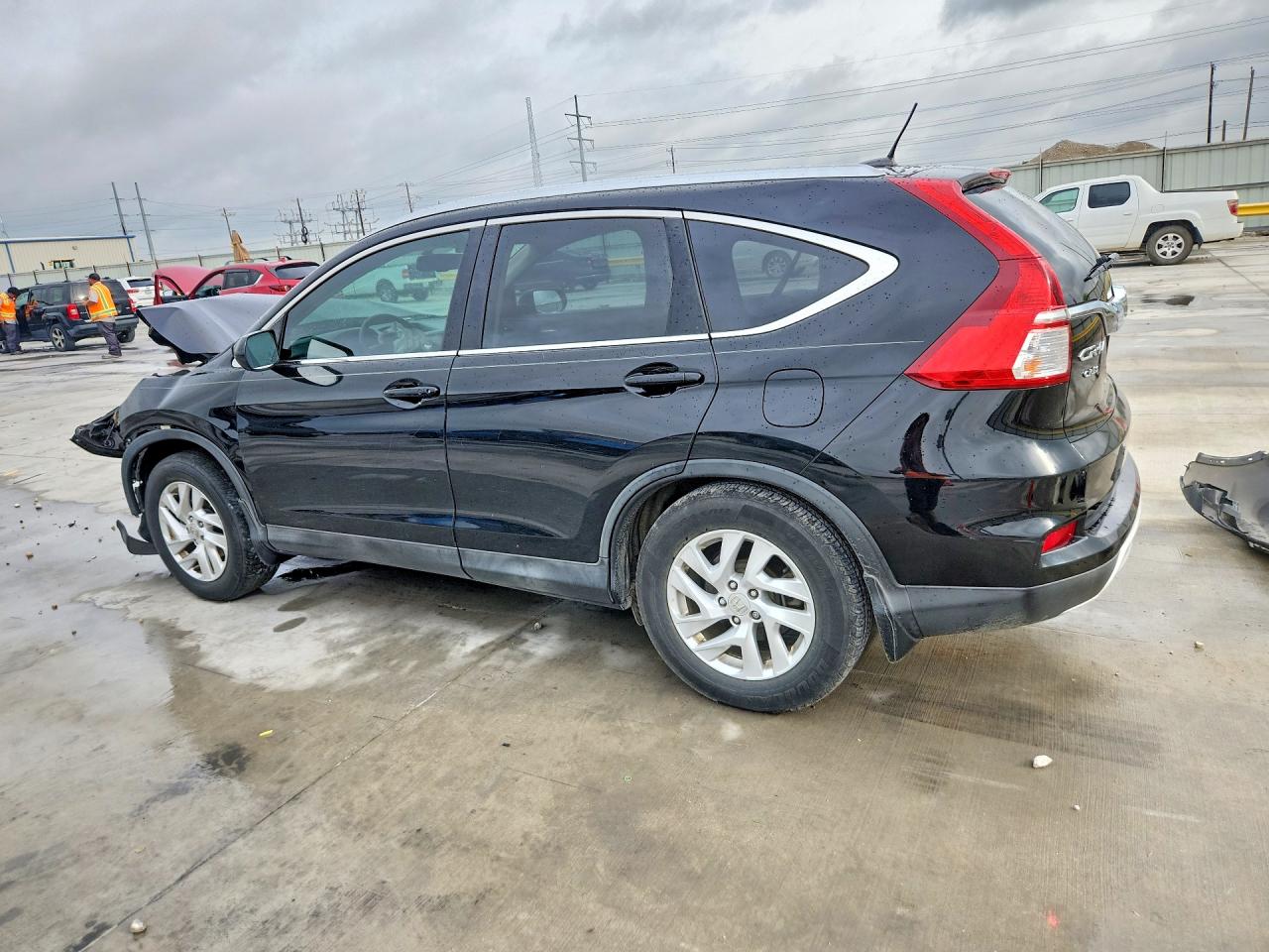 2015 Honda Cr-v Exl Black vin: 2HKRM3H77FH513045