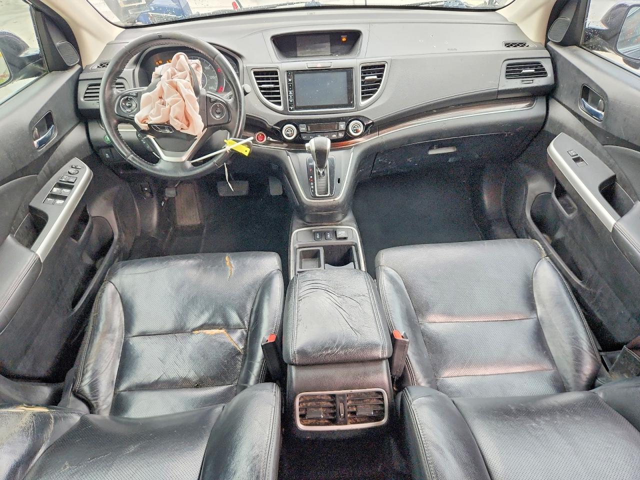 2015 Honda Cr-v Exl Black vin: 2HKRM3H77FH513045