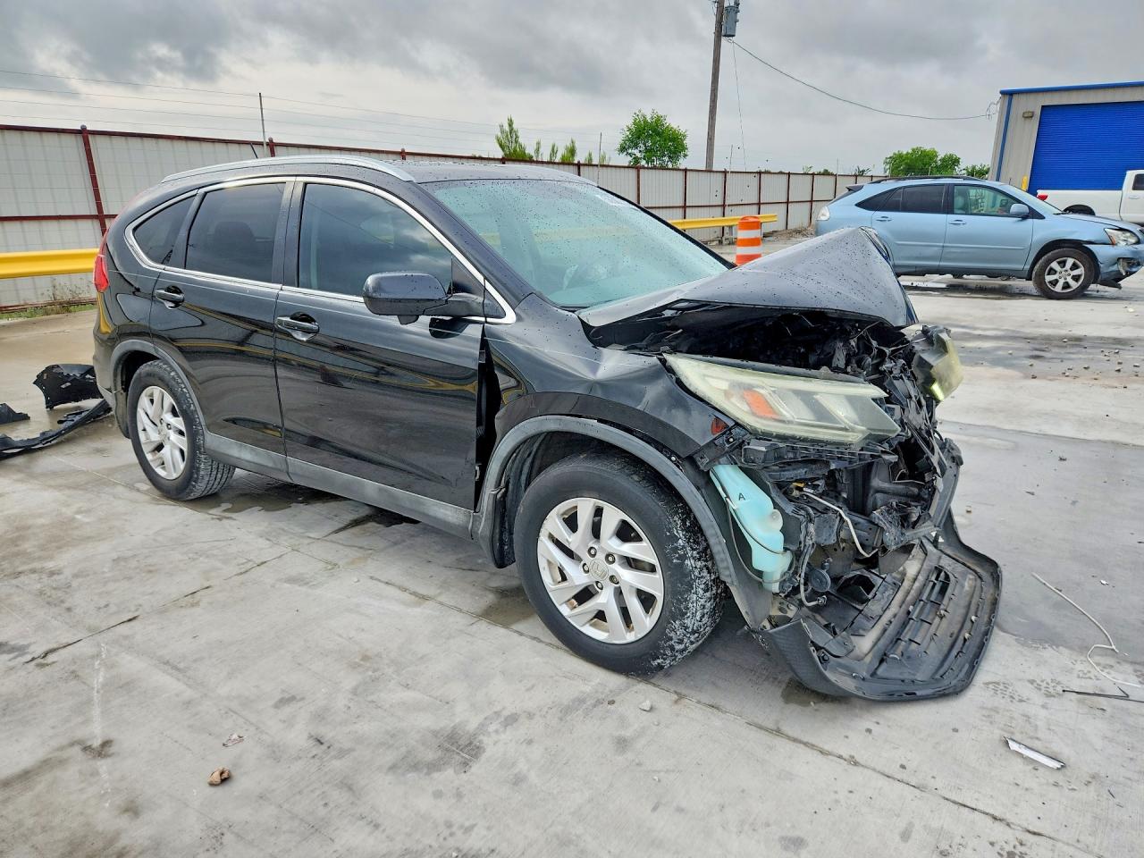 2015 Honda Cr-v Exl Black vin: 2HKRM3H77FH513045