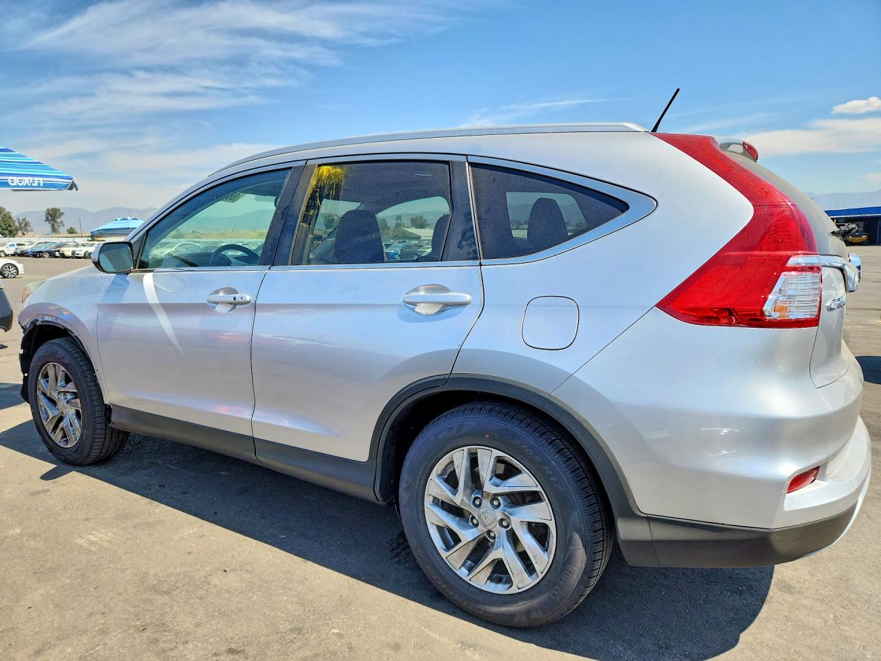 2015 Honda Cr-v Exl Silver vin: 2HKRM3H77FH518987