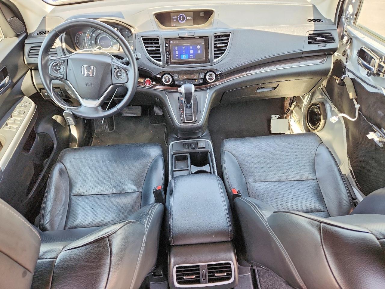 2015 Honda Cr-v Exl Silver vin: 2HKRM3H77FH518987