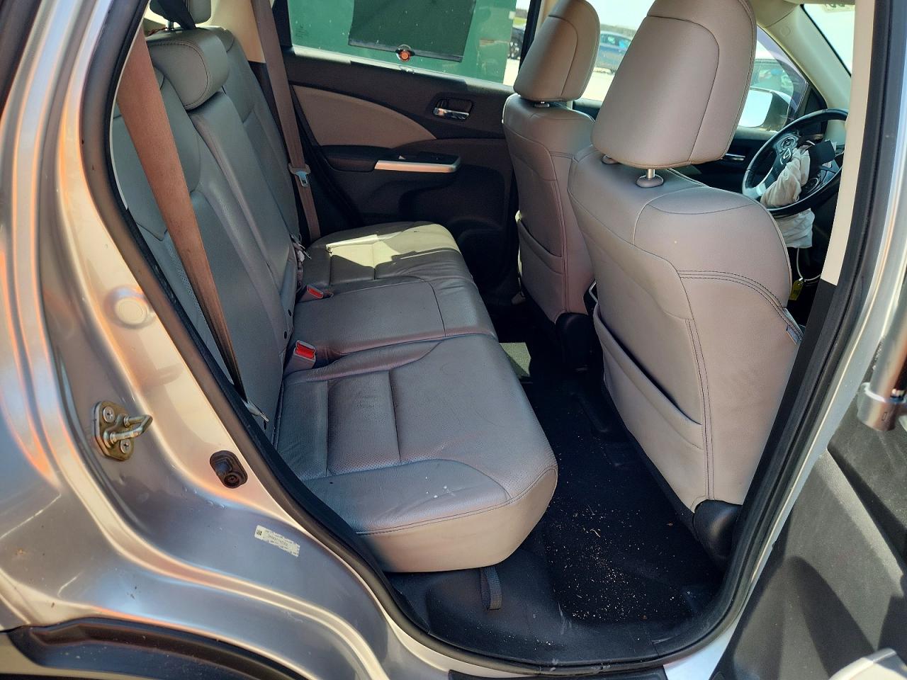 2015 Honda Cr-v Exl Silver vin: 2HKRM3H77FH521596